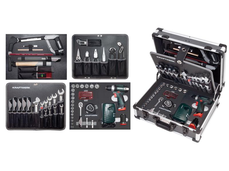 Kraftwerk Werkzeugkoffer B147 100-teilig
