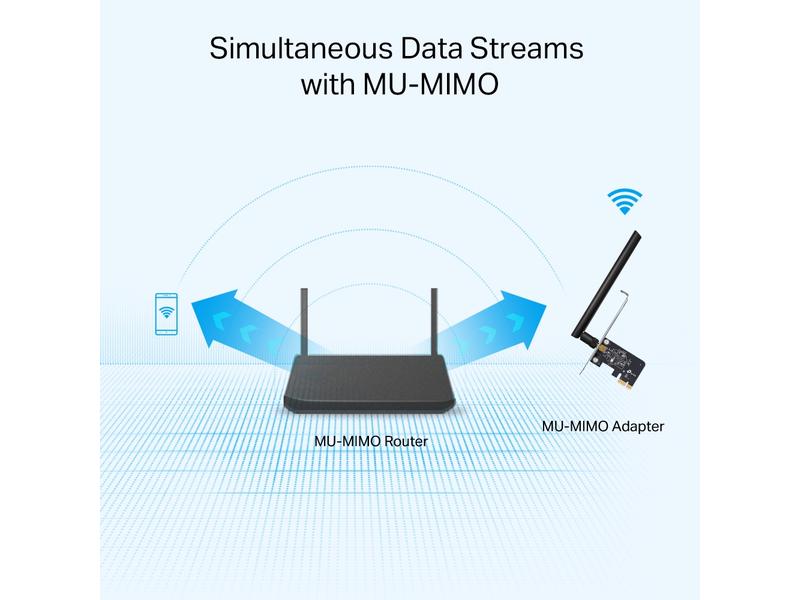 TP-Link WLAN-AC PCIe Adapter Archer T2E
