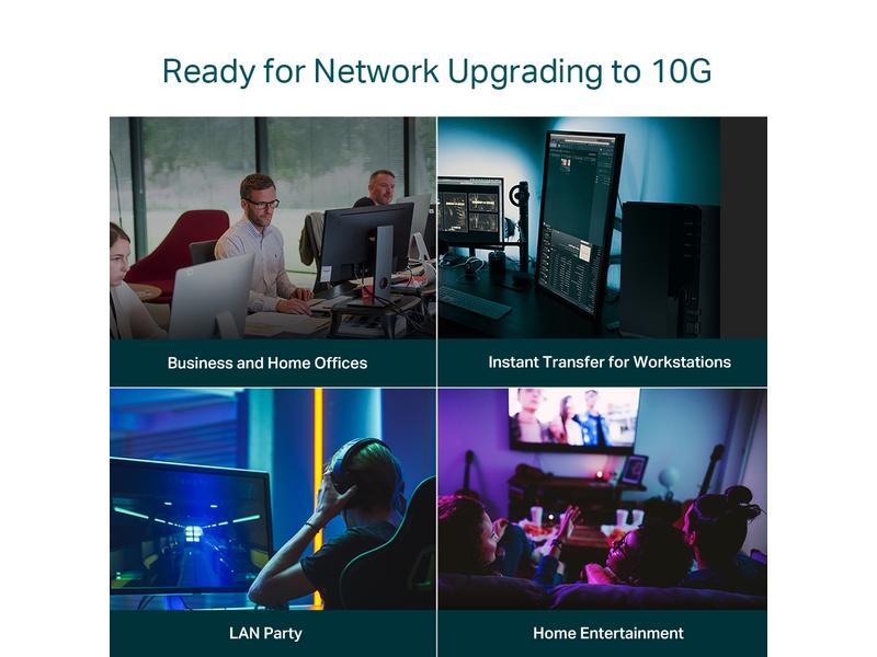 TP-Link Switch TL-SX1008 8 Port