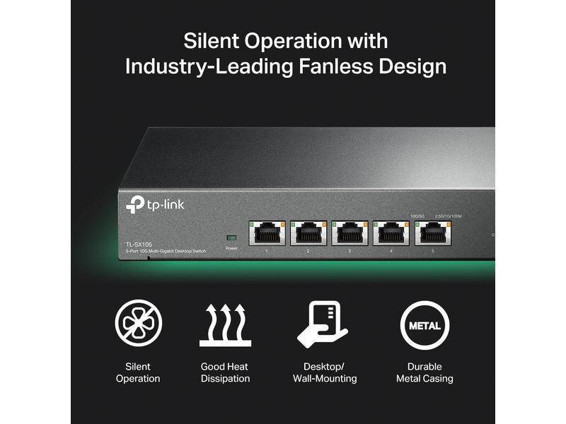 TP-Link Switch TL-SX105 5 Port