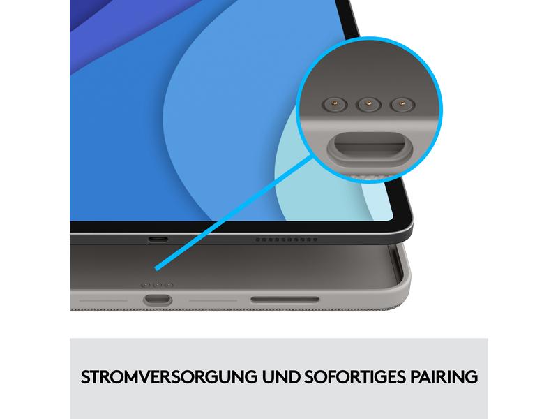 Logitech Tablet Tastatur Cover Combo Touch iPad Pro 12.9" 5.-6. Gen.