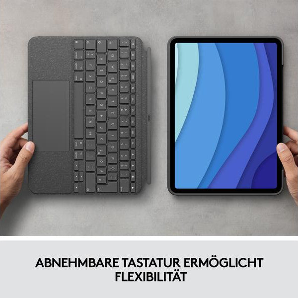 Logitech Tablet Tastatur Cover Combo Touch iPad Pro 11