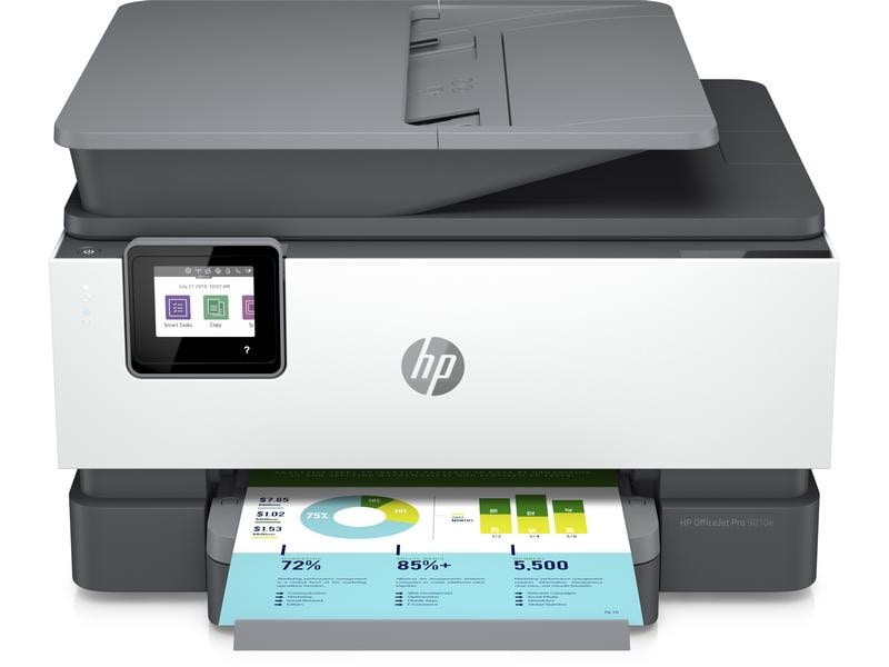HP Multifunktionsdrucker OfficeJet Pro 9010e Grau/Weiss