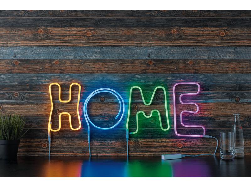 Paulmann LED-Stripe Neon Colorflex Bunt, 4 x 1 m