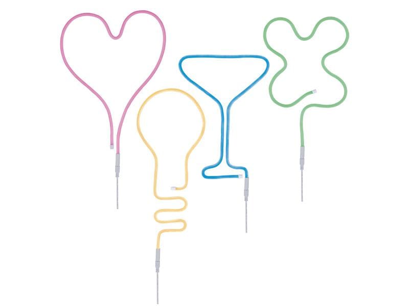 Paulmann LED-Stripe Neon Colorflex Bunt, 4 x 1 m