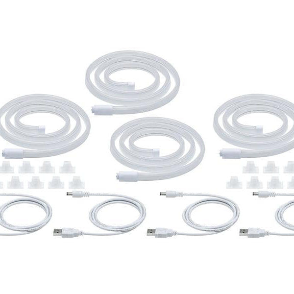 Paulmann LED-Stripe Neon Colorflex Bunt, 4 x 1 m