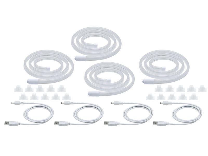 Paulmann LED-Stripe Neon Colorflex Bunt, 4 x 1 m