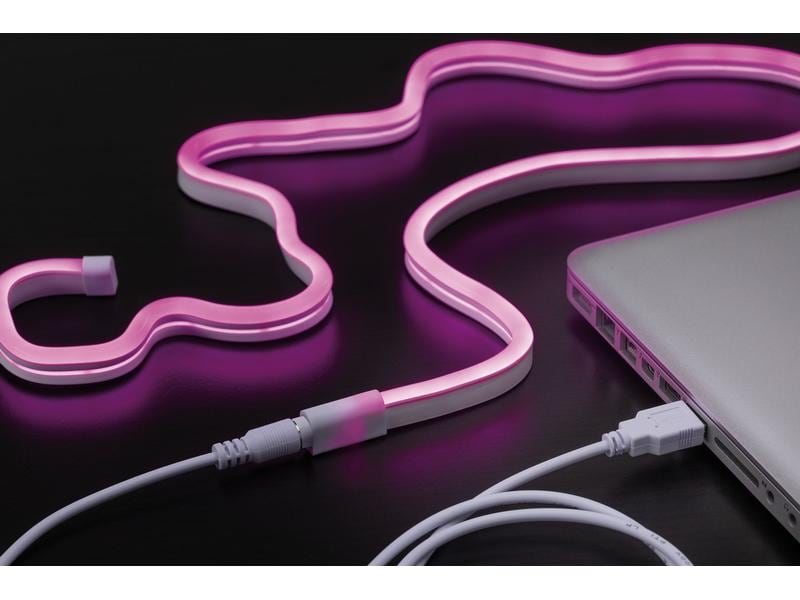 Paulmann LED-Stripe Neon Colorflex Pink, 1 m