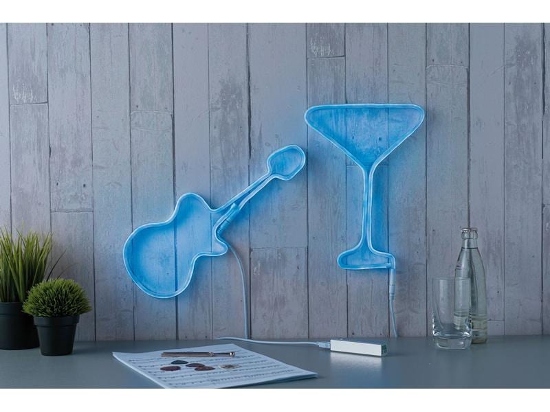 Paulmann LED-Stripe Neon Colorflex Blau, 1 m