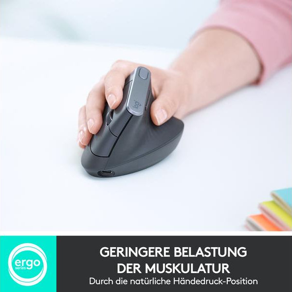 Logitech Ergonomische Maus MX Vertical