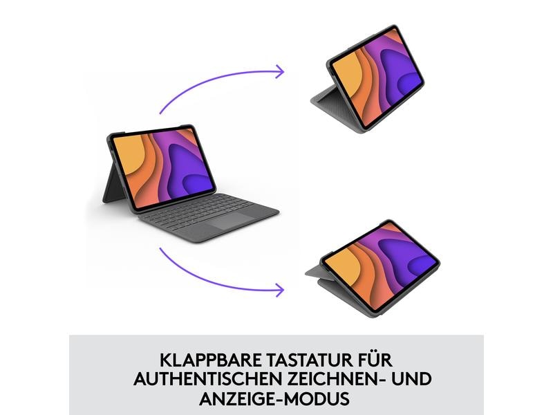 Logitech Tablet Tastatur Cover Folio Touch iPad Air (4. & 5. Gen)