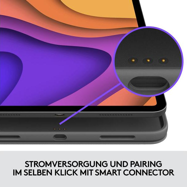 Logitech Tablet Tastatur Cover Folio Touch iPad Air (4. & 5. Gen)