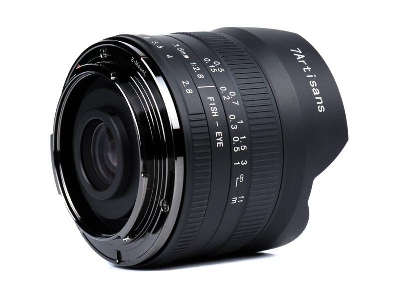 7Artisans Festbrennweite 7.5mm F/2.8 Fisheye Mark II – Sony E-Mount