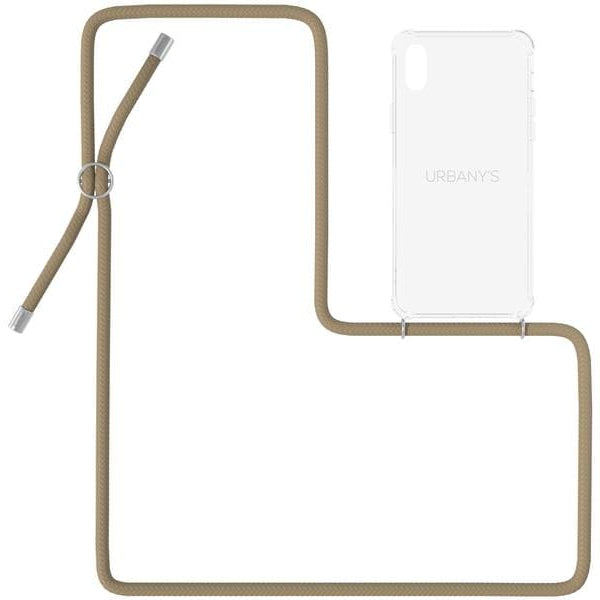 Urbany's Necklace Case iPhone Xs Max Beach Beauty Transparent