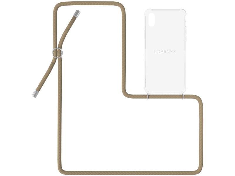 Urbany's Necklace Case iPhone Xs Max Beach Beauty Transparent