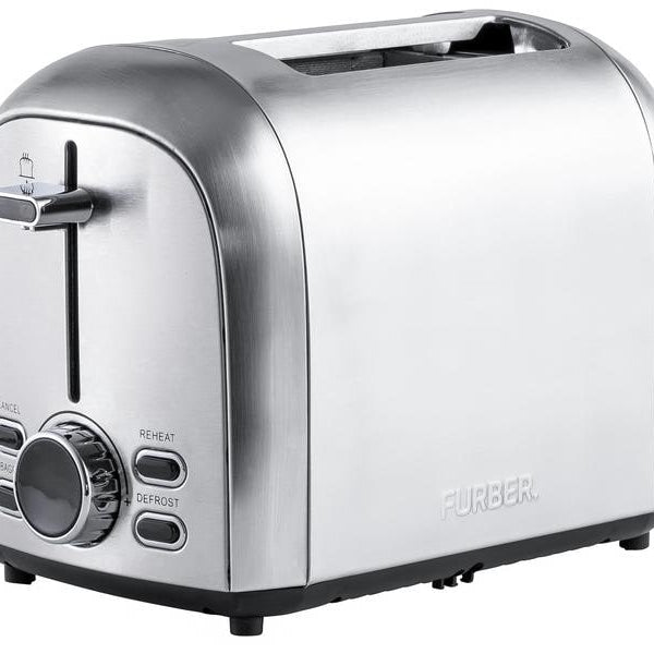 FURBER Toaster Crusty Silber
