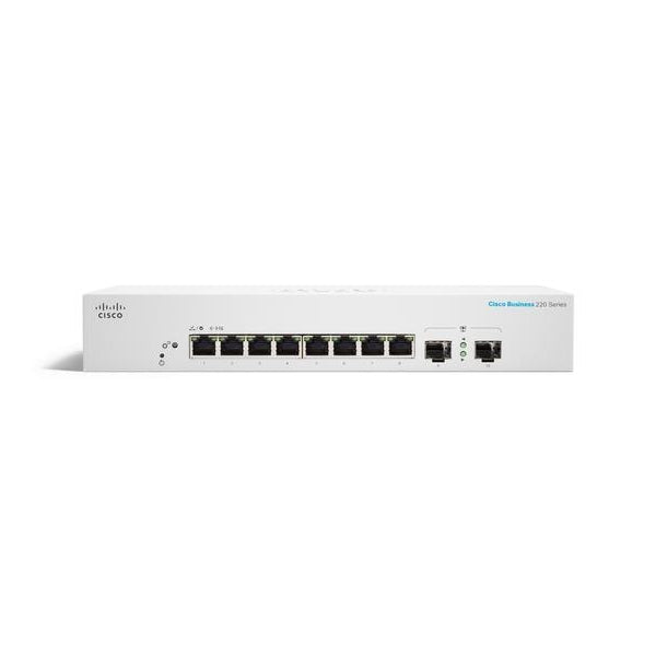 Cisco Switch CBS220-8T-E-2G 10 Port