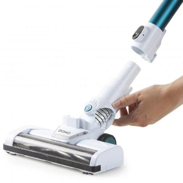 Domo Akku-Hand- und Stielsauger DO233SV Blau/Weiss