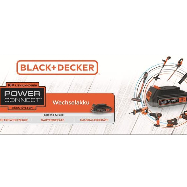 BLACK+DECKER Akku-Bohrschrauber BDCDD186K Kit