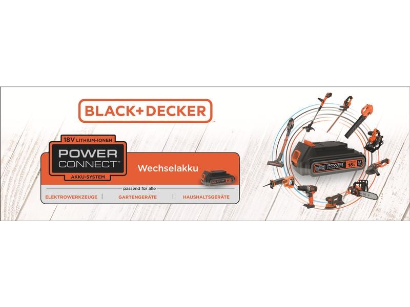 BLACK+DECKER Akku-Schlagschrauber BDCIM18N-XJ 18 V