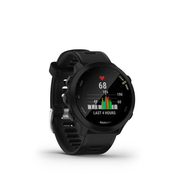 GARMIN Sportuhr Forerunner 55 Schwarz/Schwarz