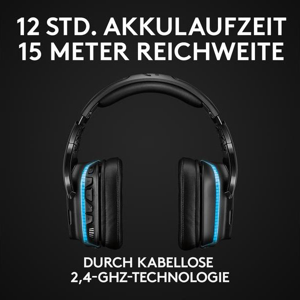 Logitech Headset G935 7.1 Surround Wireless Schwarz