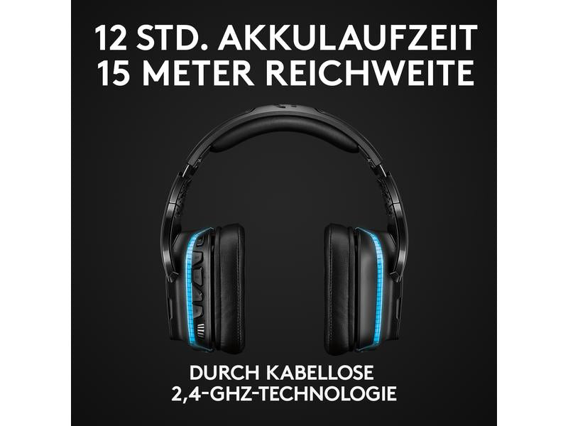 Logitech Headset G935 7.1 Surround Wireless Schwarz