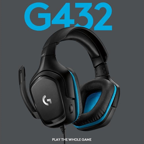 Logitech Headset G432 7.1 Surround Schwarz