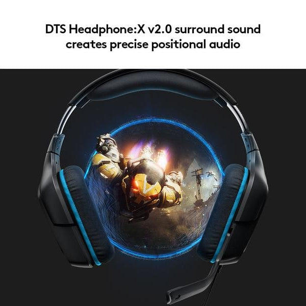 Logitech Headset G432 7.1 Surround Schwarz