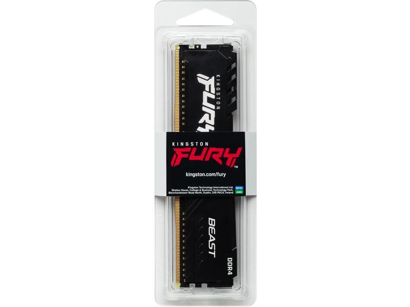 Kingston Fury Beast, DDR4, 16GB, 3200MHz - schwarz
