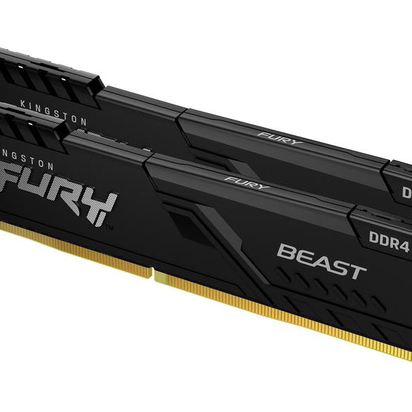 Kingston Fury Beast, DDR4, 64GB (2 x 32GB), 3200Hz - schwarz
