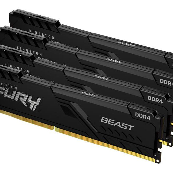 Kingston Fury Beast, DDR4, 128GB (4 x 32GB), 3200MHz - schwarz