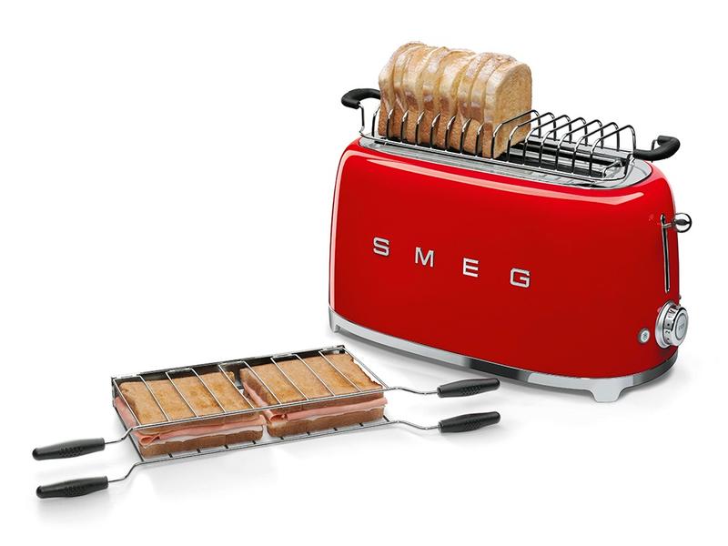 SMEG Toaster 50's Style TSF02RDEU Rot