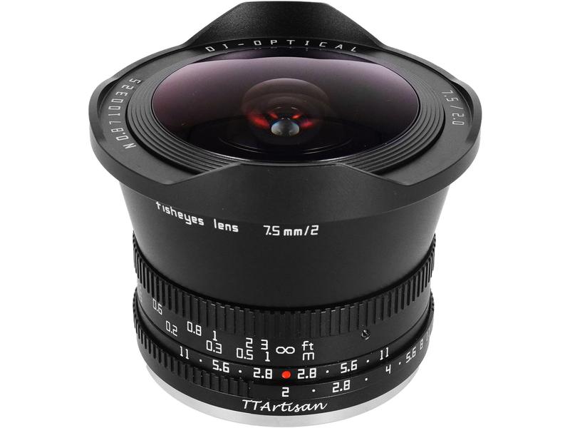 TTArtisan Festbrennweite 7.5mm F/2 Fisheye – MFT