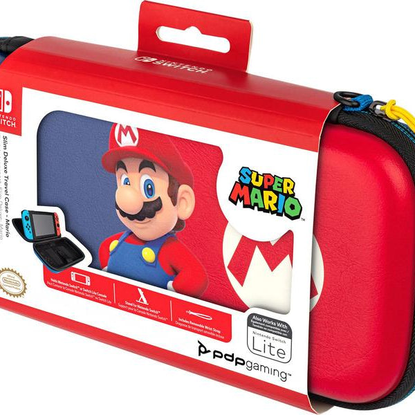 PDP Schutzetui Deluxe  Travel Case – Mario Edition