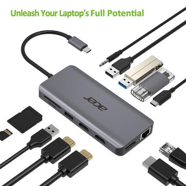 Acer Dockingstation USB-C 12-in-1 Dongle Mini