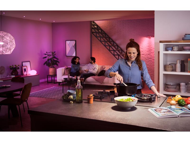 Philips Hue Starterset White & Color Ambiance, 3 x E27, 75 W