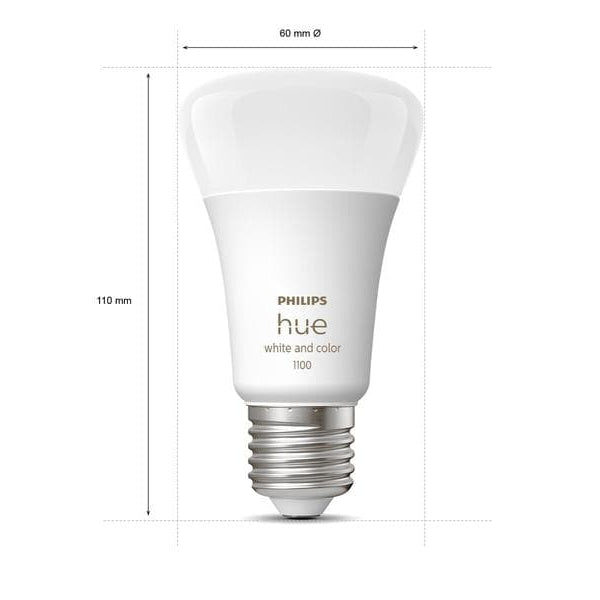 Philips Hue Starterset White & Color Ambiance, 3 x E27, 75 W