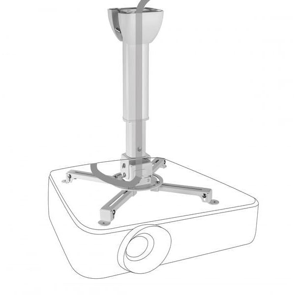 Celexon Deckenhalterung MultiCel 4060 Pro Weiss