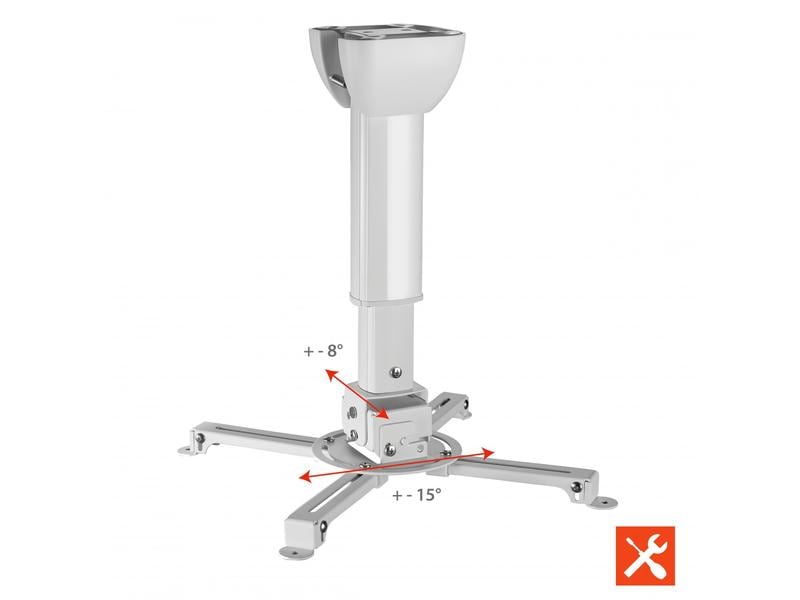 Celexon Deckenhalterung MultiCel 4060 Pro Weiss