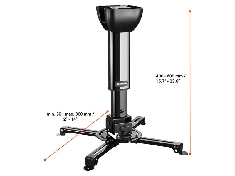 Celexon Deckenhalterung MultiCel 4060 Pro Schwarz