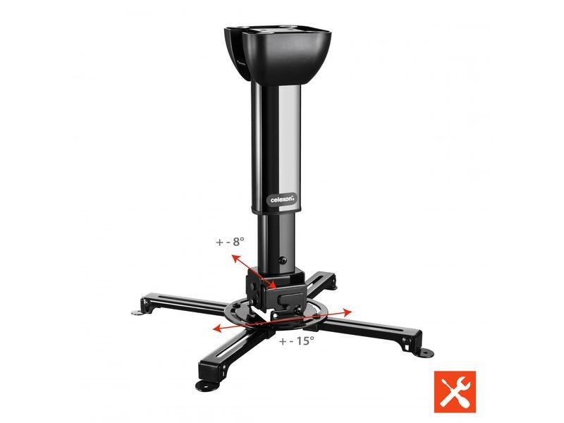 Celexon Deckenhalterung MultiCel 4060 Pro Schwarz