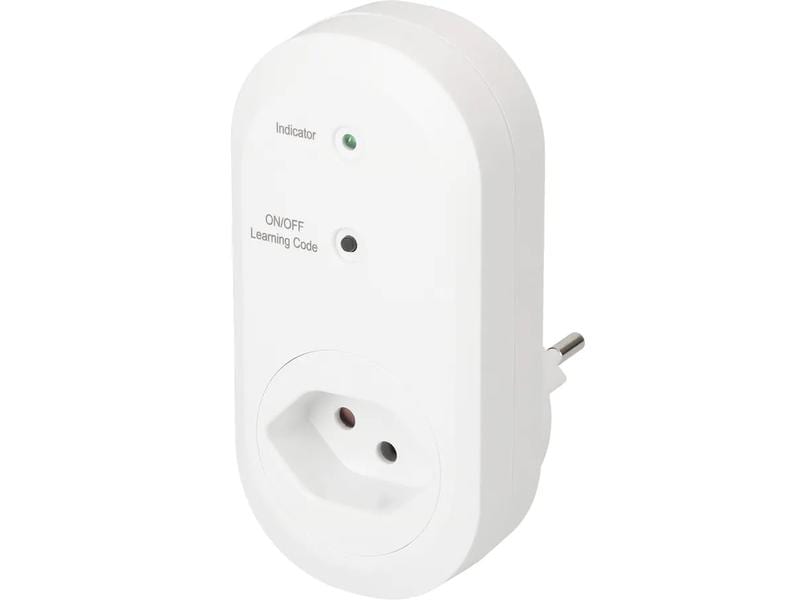 Max Hauri Funk-Zwischenstecker 3er Set mit Fernbedienung