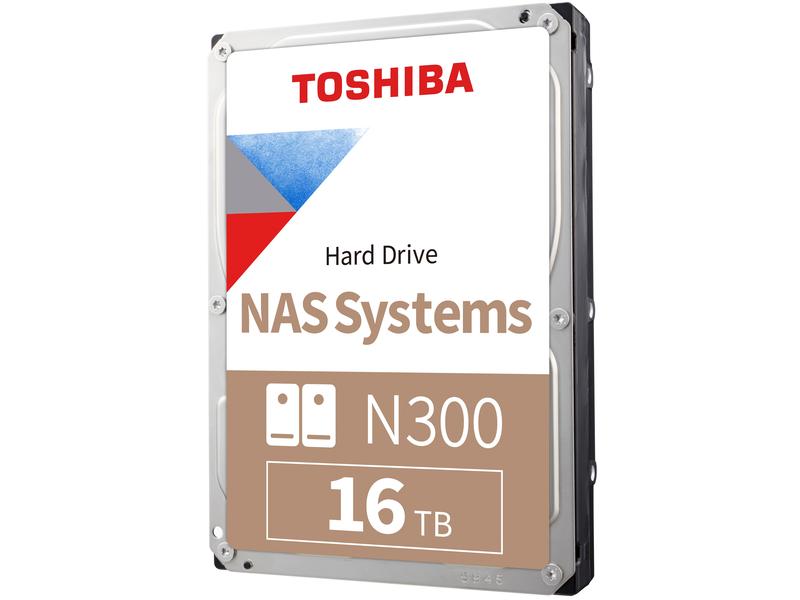 Toshiba N300 - 16TB - 3.5", SATA, 7.2k, 512MB
