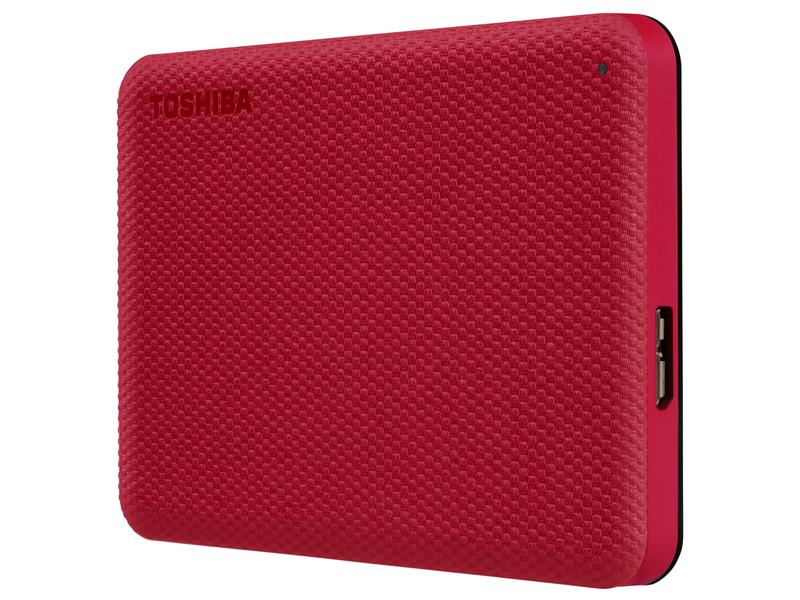 Toshiba Externe Festplatte Canvio Advance 1 TB, Rot