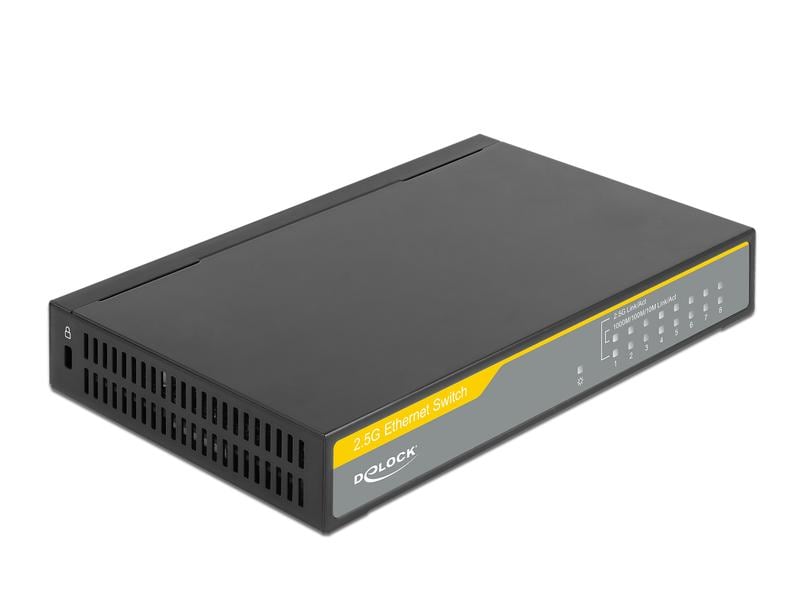 Delock Switch 2.5 Gigabit Ethernet 8 Port