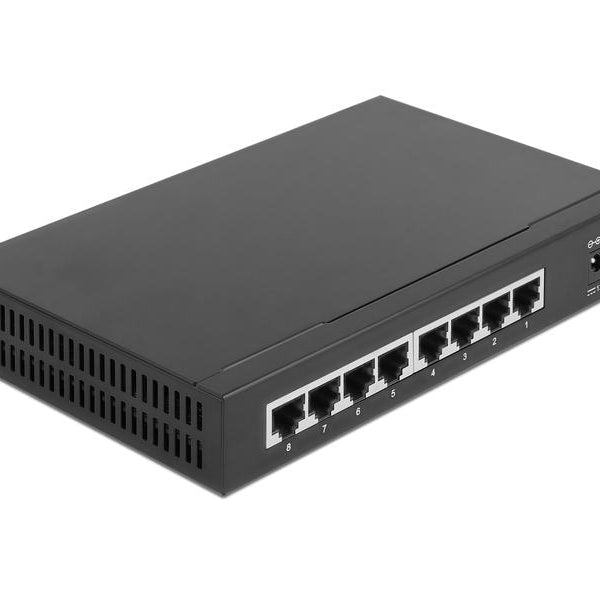 Delock Switch 2.5 Gigabit Ethernet 8 Port