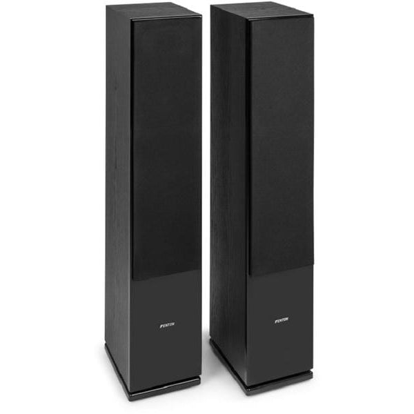 Fenton Standlautsprecher Paar SHF80B Schwarz