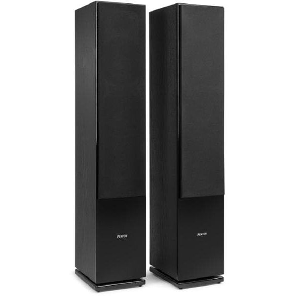 Fenton Standlautsprecher Paar SHF80B Schwarz