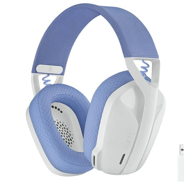 Logitech Headset G435 Gaming Lightspeed Weiss